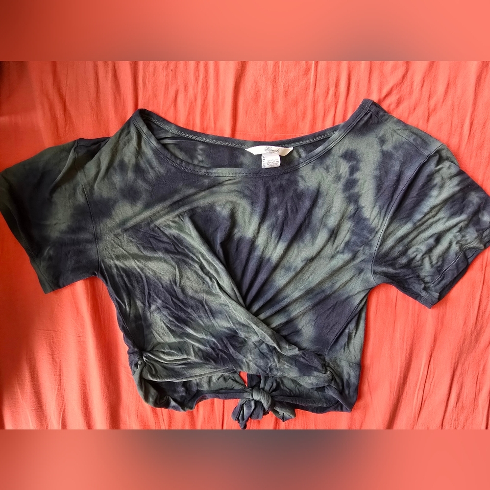 Victorias Secret Leggings And Crop Top Blue and Green - Picture 6 of 9